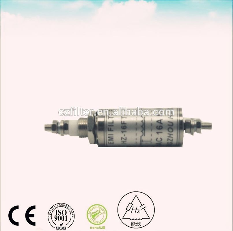 250VAC 16A 25A Capacitor Emi Feedthrough Filter Anti Interference Filter rf shielding room and emc anechoic chamber