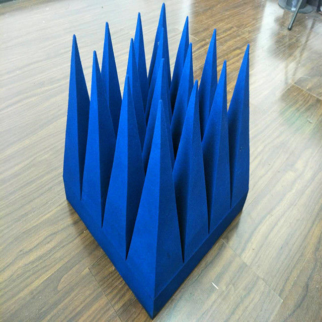 Open Cell Structure Pyramid Absorber Die Cut 70db Radar Absorbent Material