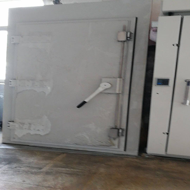 1.2m Rf Shielded Door Galvanized Steel For Emc Chamber